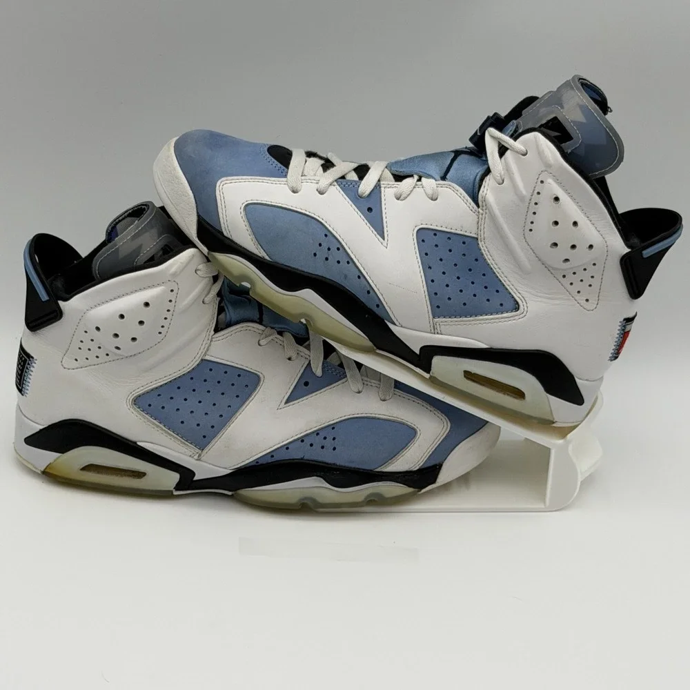 Nike Air Jordan 6 Retro‎ UNC University Blue White CT8529-410 11.5m